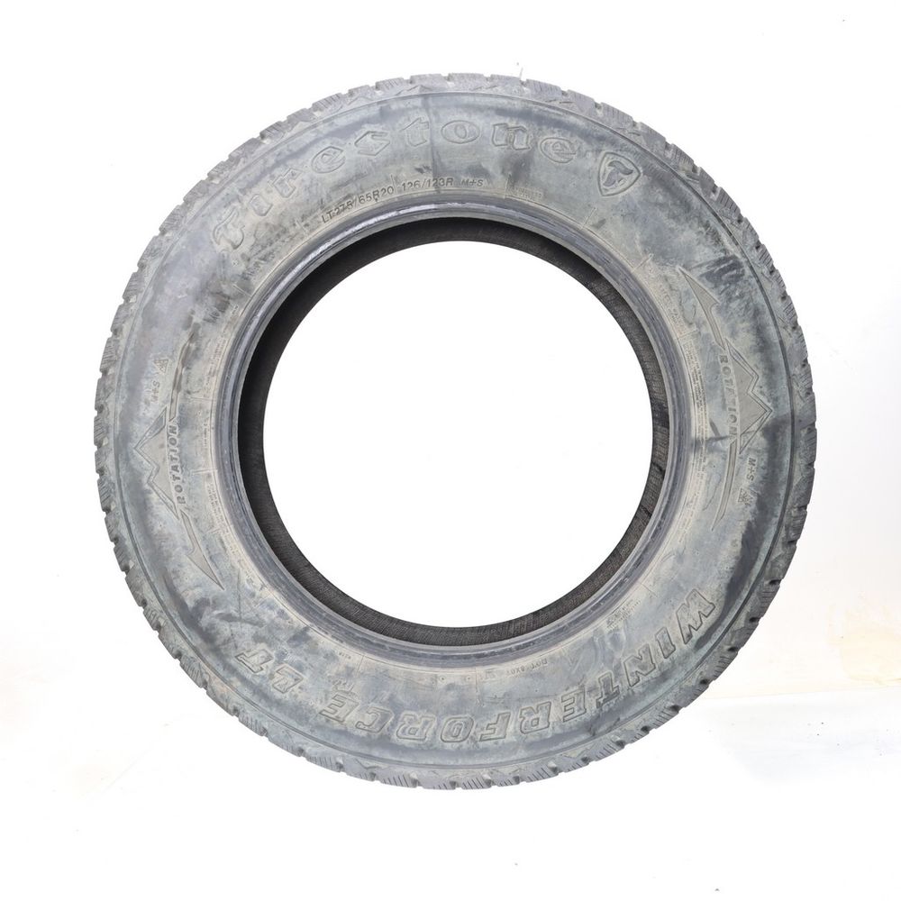 Used LT 275/65R20 Firestone Winterforce LT Studded 126/123R E - 7/32 - Image 3