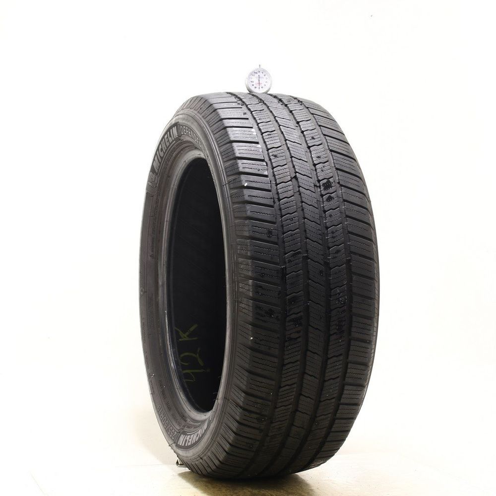 Set of (2) Used 255/50R19 Michelin Defender LTX M/S 107H - 7-8/32 - Image 1