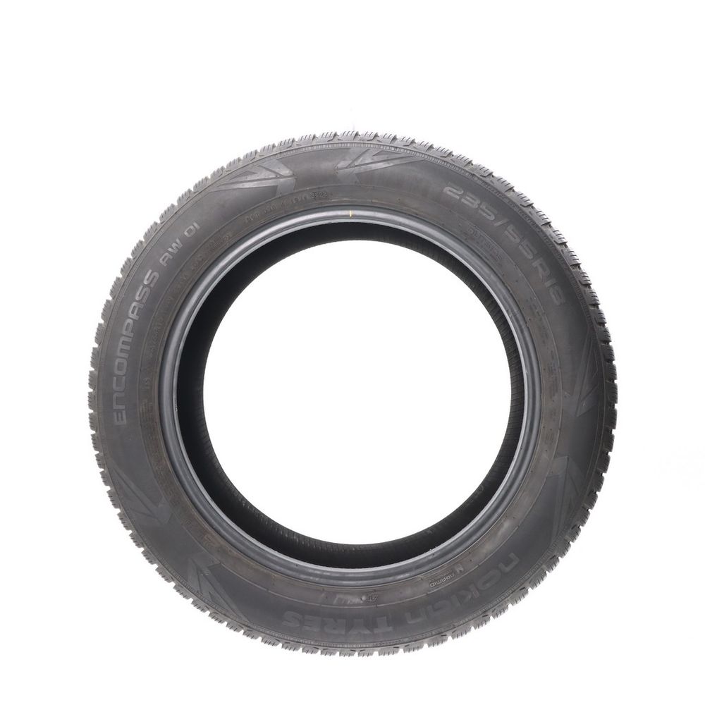 Set of (2) Used 235/55R18 Nokian Encompass AW01 104V - 9.5-11/32 - Image 3