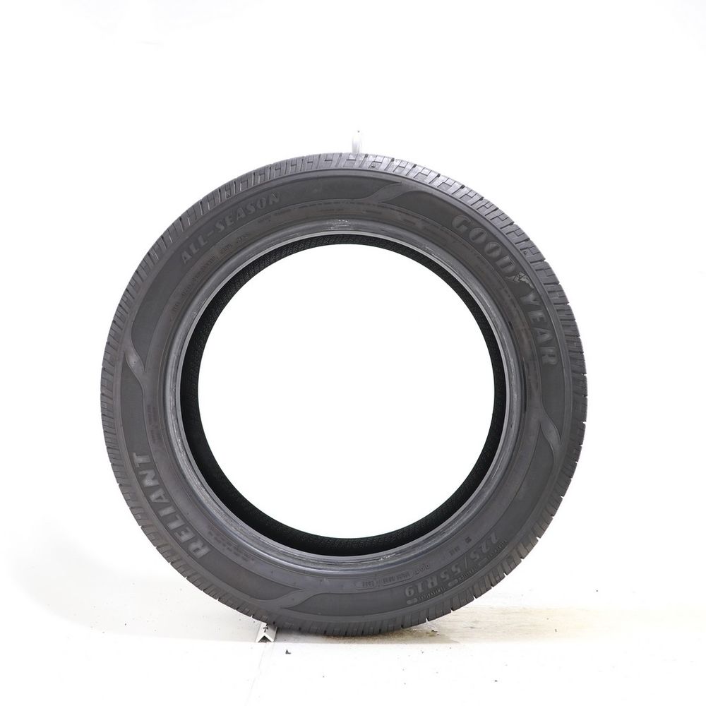 Set of (2) Used 225/55R19 Goodyear Reliant All-season 99V - 7.5-8/32 - Image 6