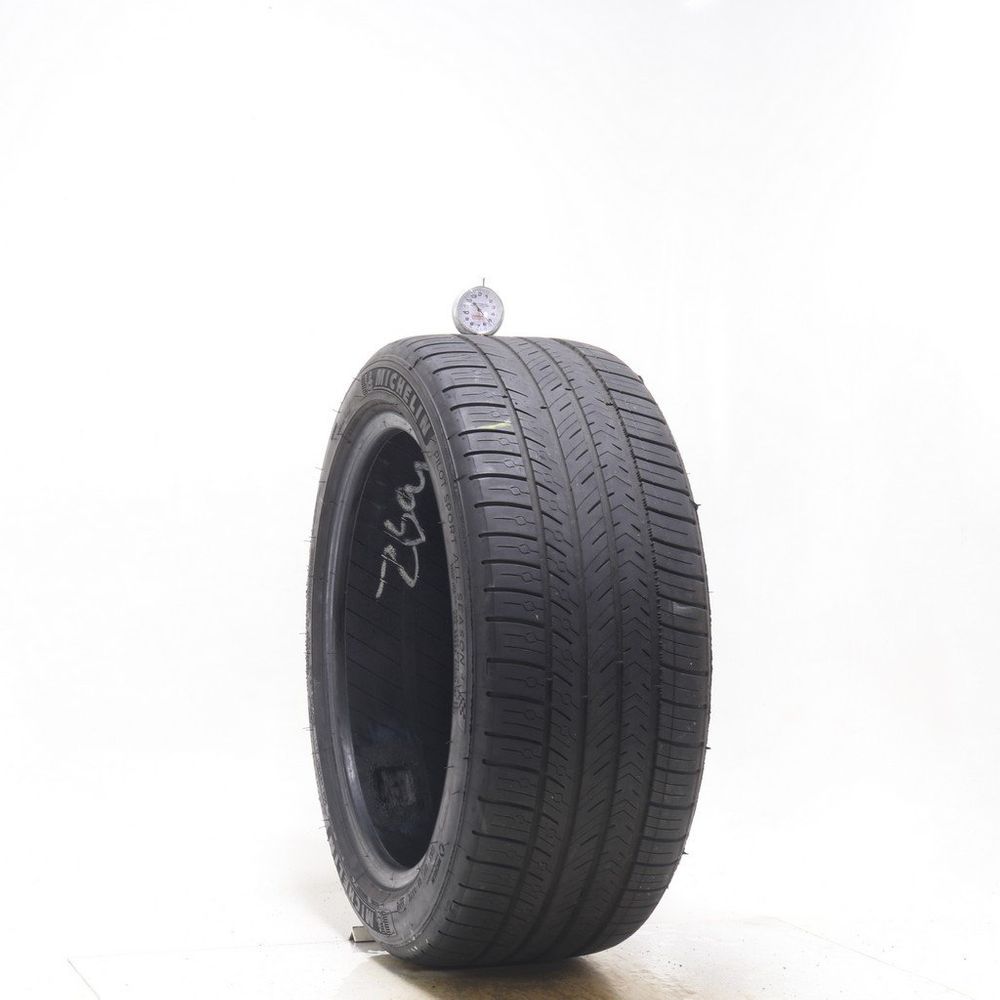 Set of (2) Used 225/45ZR17 Michelin Pilot Sport All Season 4 94Y - 5-6/32 - Image 1