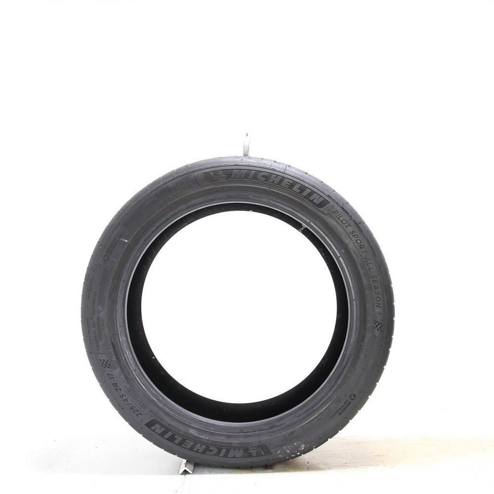 Set of (2) Used 225/45ZR17 Michelin Pilot Sport All Season 4 94Y - 5-6/32 - Image 3