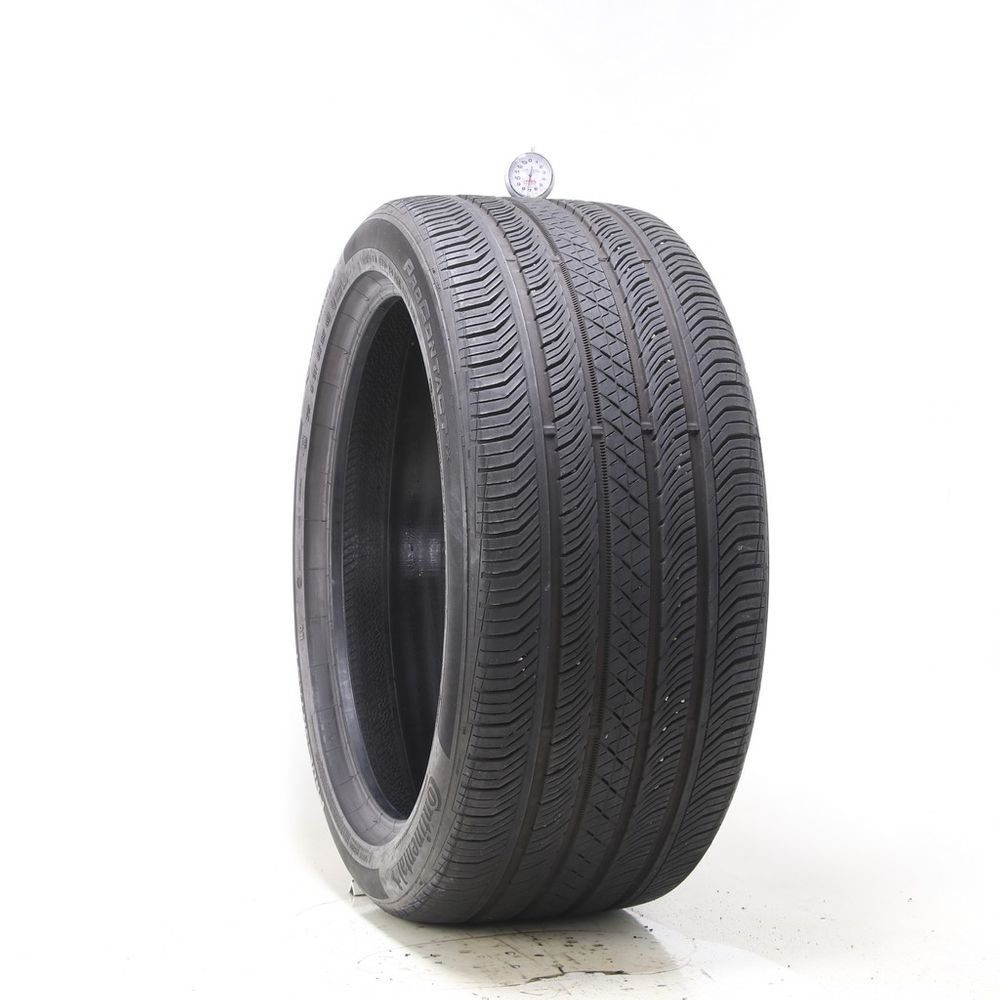 Set of (2) Used 285/40R21 Continental ProContact TX NO 109V - 5.5-7/32 - Image 4