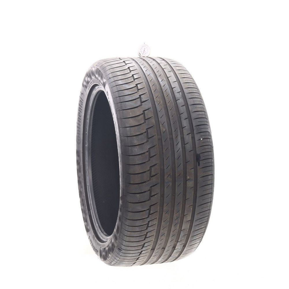Set of (2) Used 325/40R22 Continental PremiumContact 6 MO 114Y - 7.5/32 - Image 1