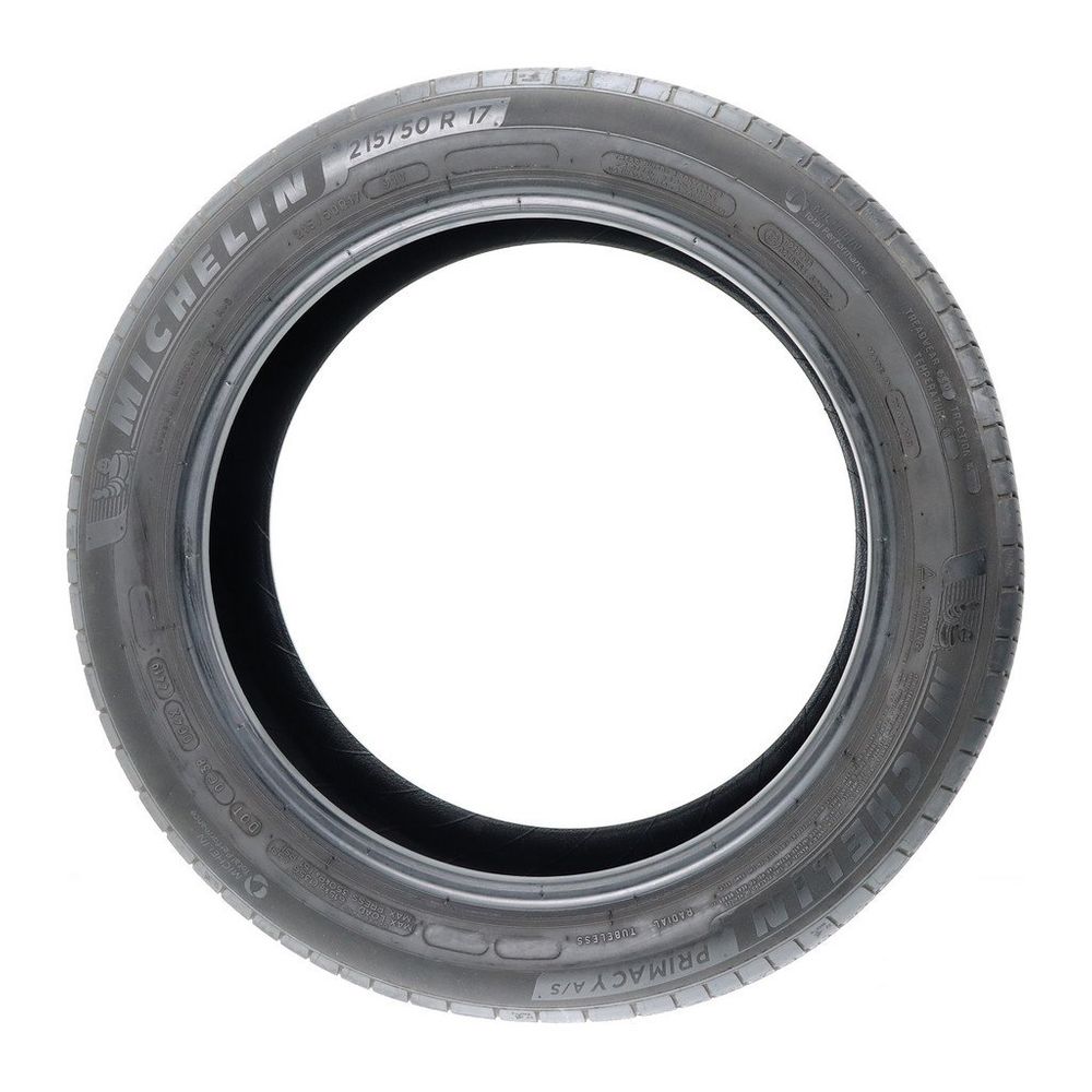 Set of (4) Used 215/50R17 Michelin Primacy A/S 91V - 6-7/32 - Image 3