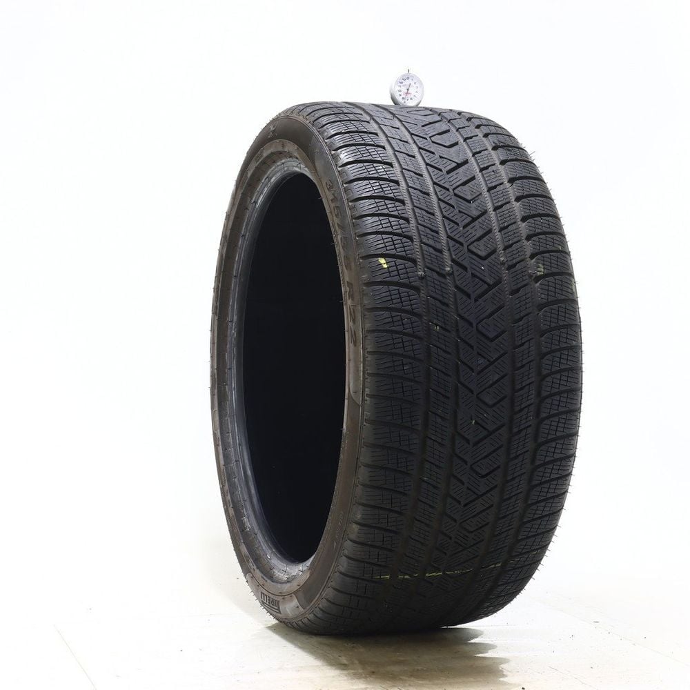Set of (2) Used 315/35R22 Pirelli Scorpion Winter 111V - 6-7.5/32 - Image 4