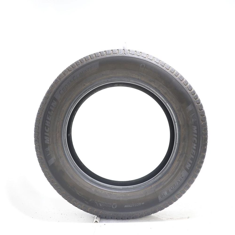 Set of (2) Used 255/60R19 Michelin CrossClimate 2 109H - 8.5-9/32 - Image 6