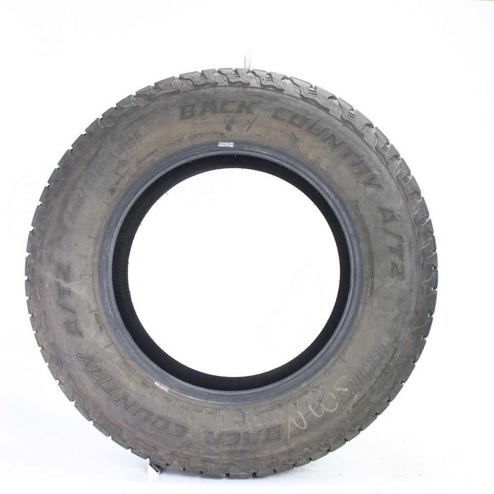 Set of (2) Used 265/65R18 DeanTires Back Country A/T2 114T - 10/32 - Image 3