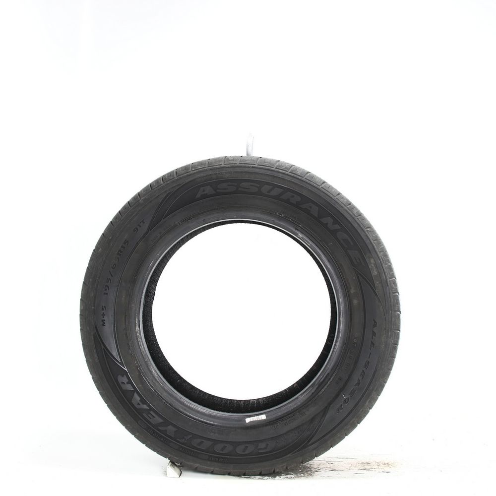 Set of (4) Used 195/65R15 Goodyear Assurance All-Season 91T - 6-6.5/32 - Image 3