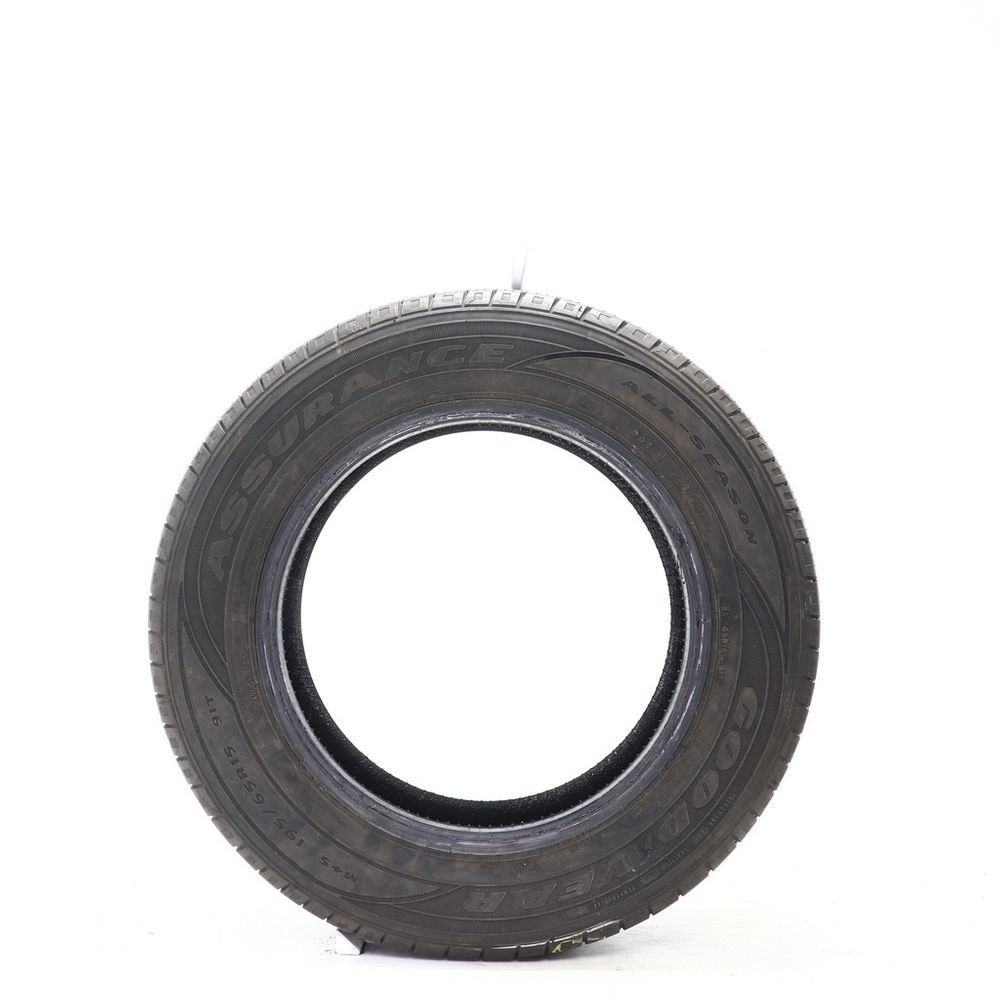 Set of (4) Used 195/65R15 Goodyear Assurance All-Season 91T - 6-6.5/32 - Image 6