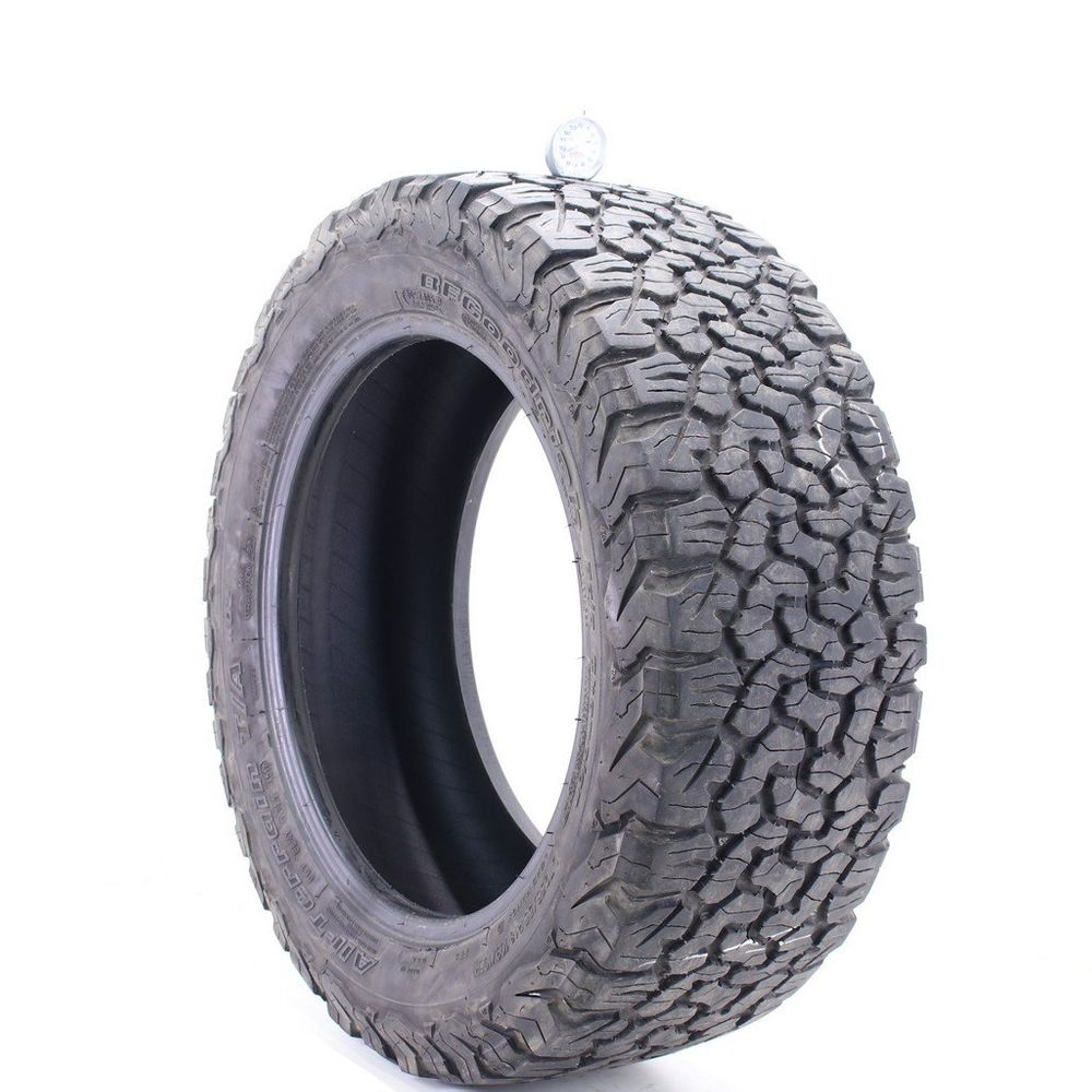 Set of (2) Used LT 255/55R18 BFGoodrich All-Terrain T/A KO2 109/105R D - 9.5/32 - Image 1