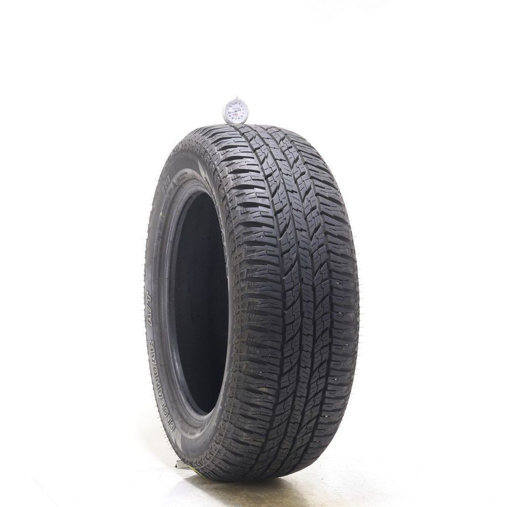 Set of (4) Used 225/60R17 Yokohama Geolandar A/T G015 99T - 9.5-11/32 - Image 1