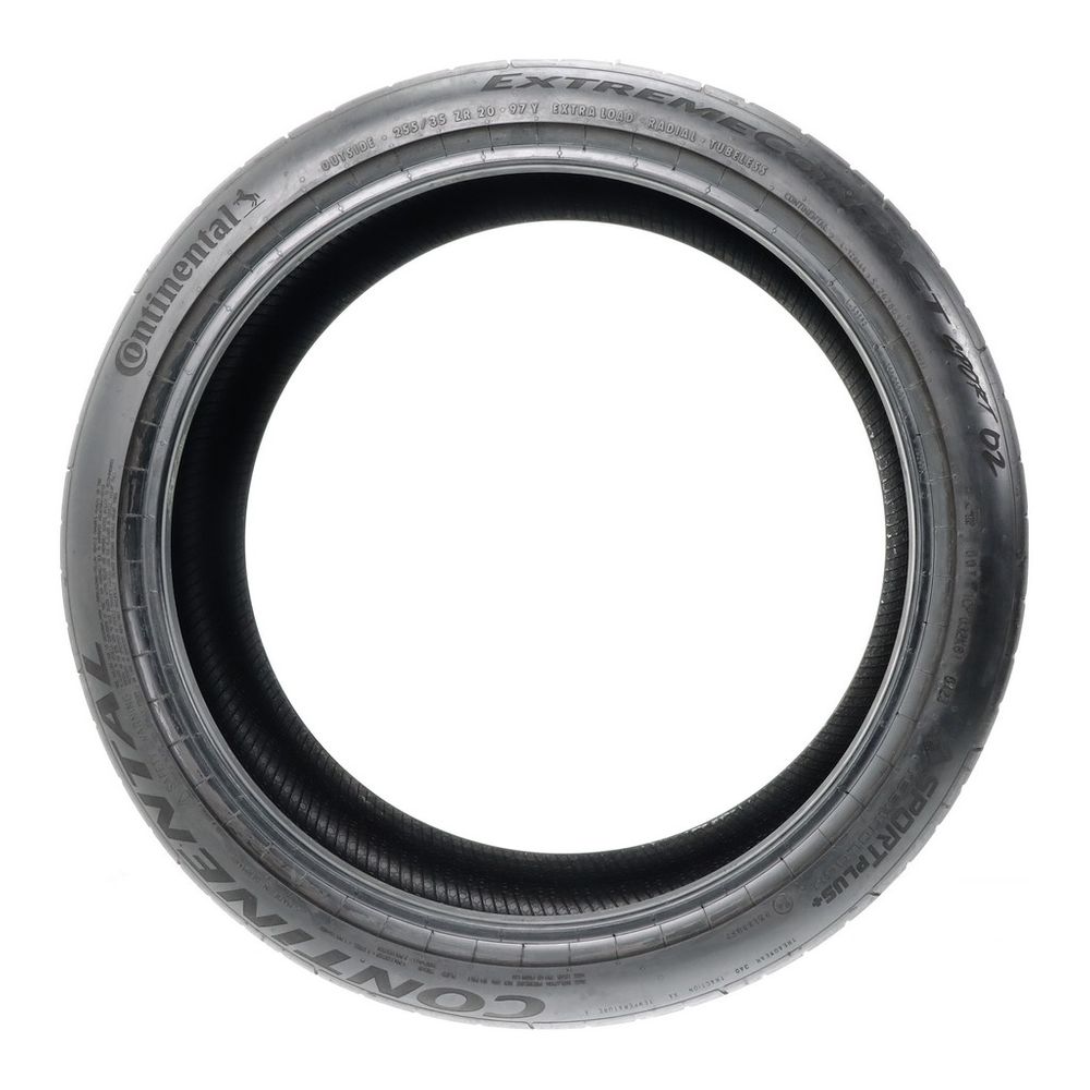 Used 255/35ZR20 Continental ExtremeContact Sport 02 97Y - 7.5/32 - Image 3