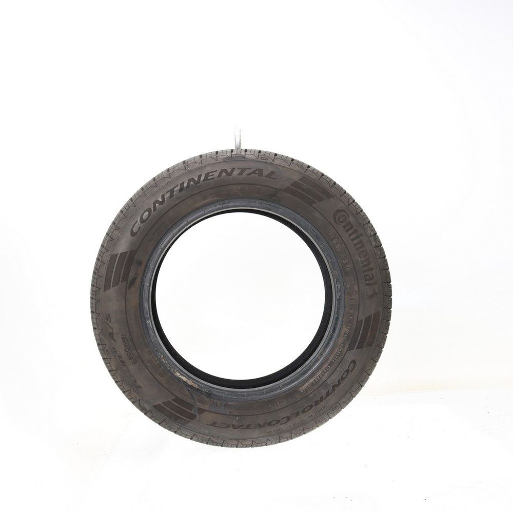 Set of (2) Used 195/65R15 Continental ControlContact Tour M A/S EV 91H - 8.5/32 - Image 3