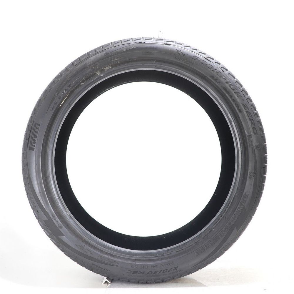 Set of (2) Used 275/40R22 Pirelli Scorpion Zero LR PNCS 108Y - 6-7.5/32 - Image 3