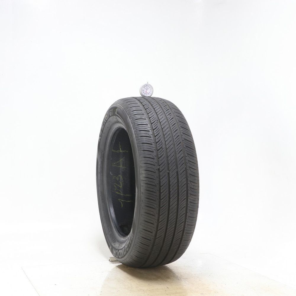 Set of (4) Used 215/55R16 Hankook Kinergy GT 93H - 7-7.5/32 - Image 1
