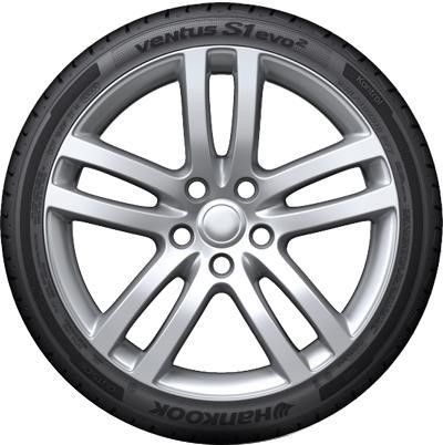 Set of (2) New P 275/45ZR20 Hankook Ventus S1 evo2 K117 110Y - Image 2