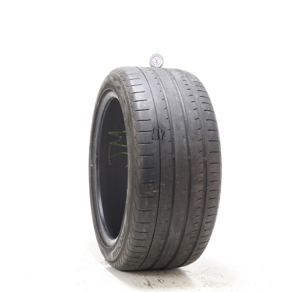 Set of (2) Used 285/40ZR19 Yokohama Advan Sport V105 107Y - 5/32 - Image 1