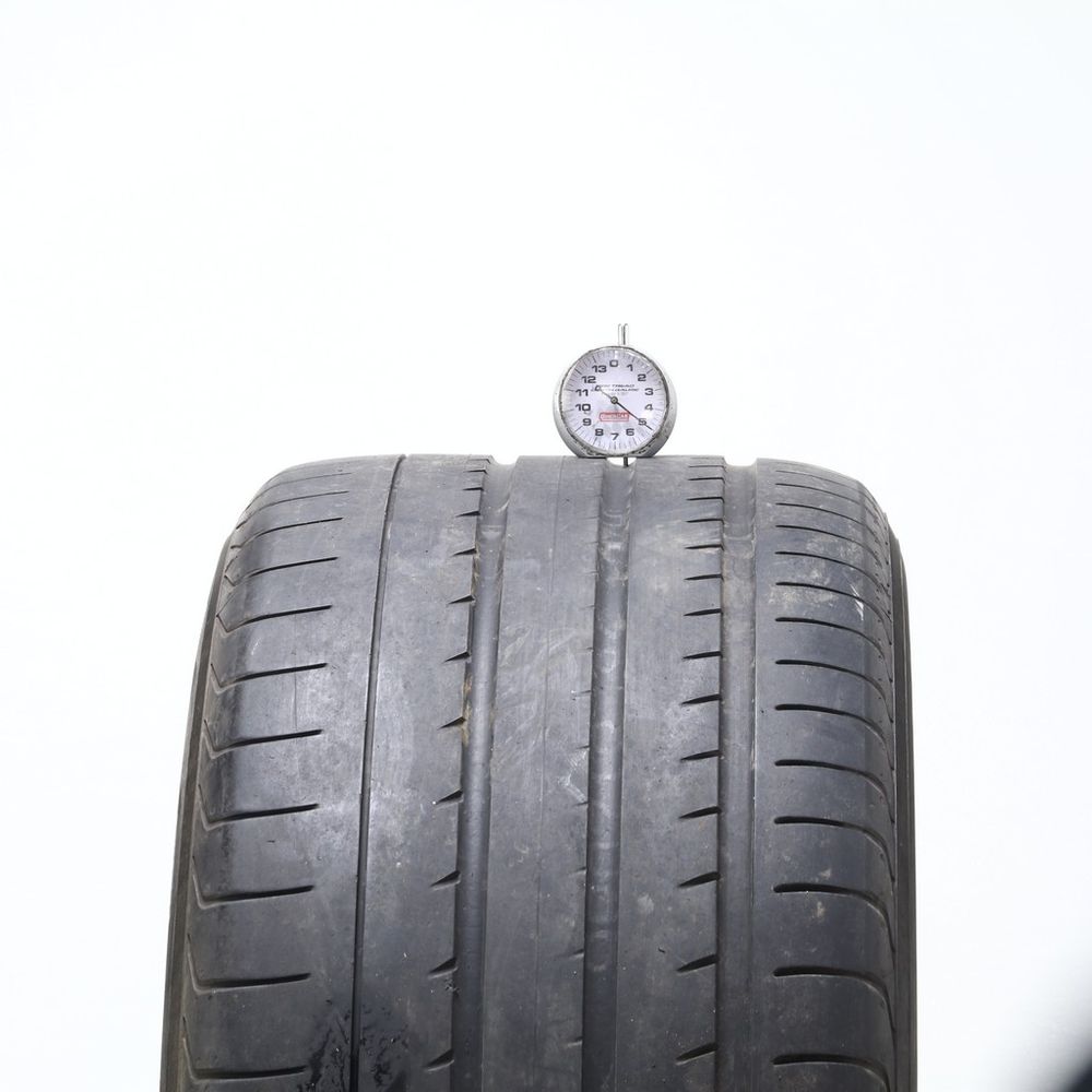 Set of (2) Used 285/40ZR19 Yokohama Advan Sport V105 107Y - 5/32 - Image 2