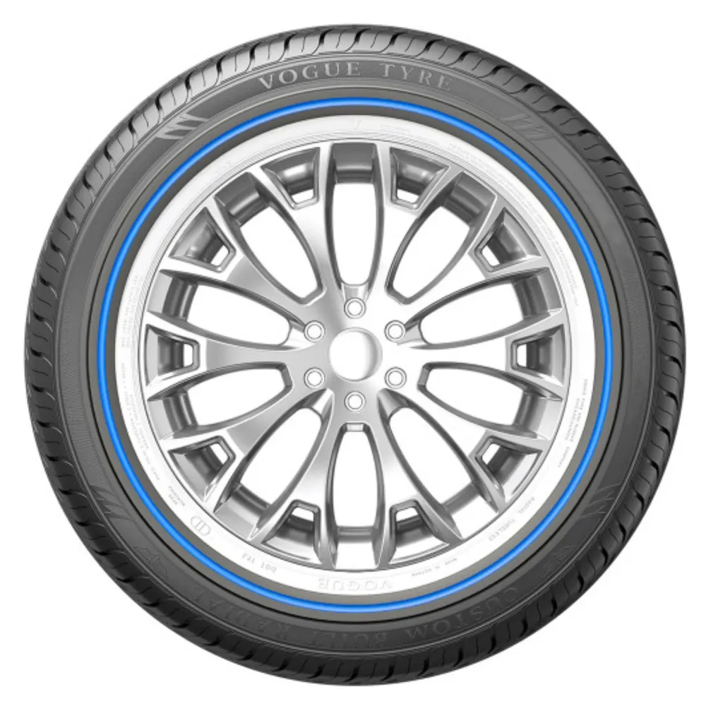Set of (2) New P 245/40R20 Vogue Custom Built Radial Blue Stripe 99V - Image 2