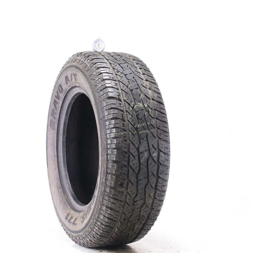 Used 255/65R17 Maxxis Bravo A/T 771 110H - 7/32 - Image 1