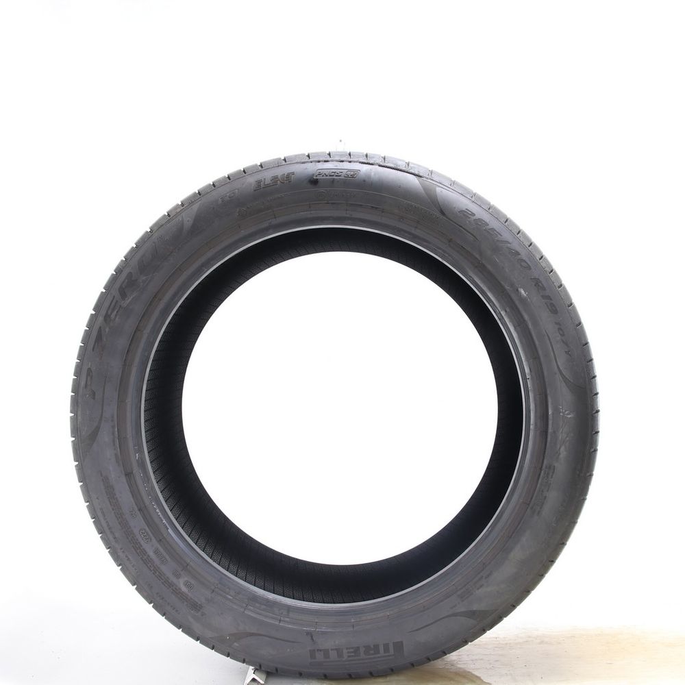 Set of (2) Used 285/40R19 Pirelli P Zero PZ4 TO Elect PNCS 107Y - 8/32 - Image 3