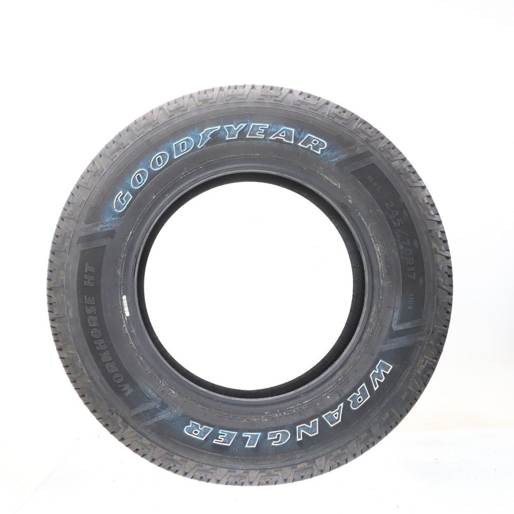 Set of (2) New 245/70R17 Goodyear Wrangler Workhorse HT 110T - Image 3