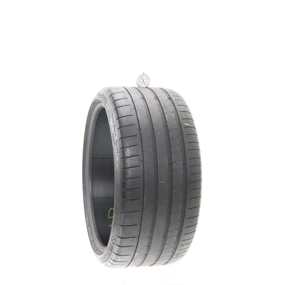 Set of (2) Used 285/30ZR20 Michelin Pilot Super Sport 99Y - 6-7.5/32 - Image 1
