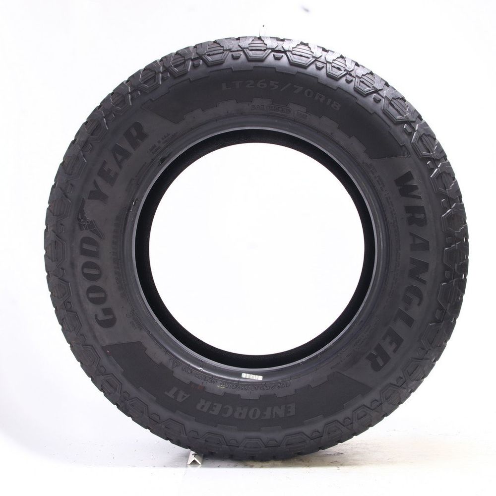 Set of (2) Used LT 265/70R18 Goodyear Wrangler Enforcer AT 113/110H C - 6.5-7/32 - Image 6
