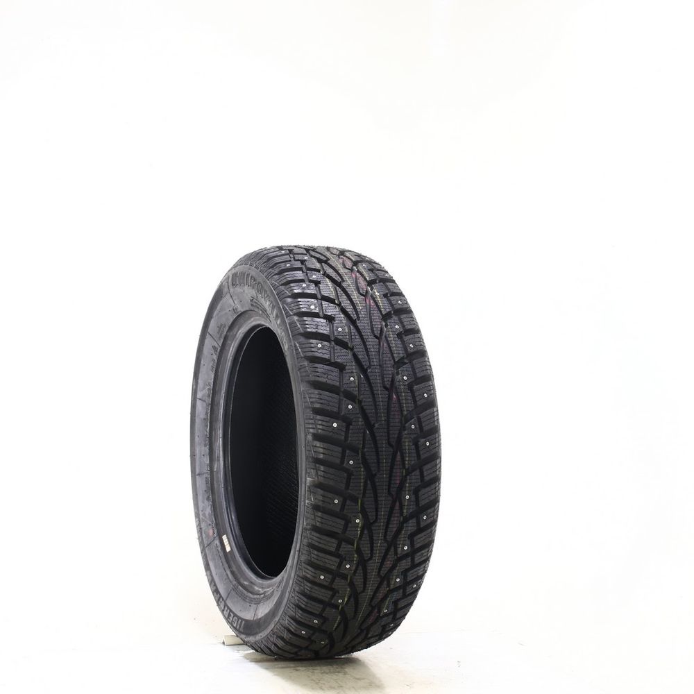 Driven Once 215/60R16 Uniroyal Tiger Paw Ice & Snow 3 Studded 95T - 11/32 - Image 1