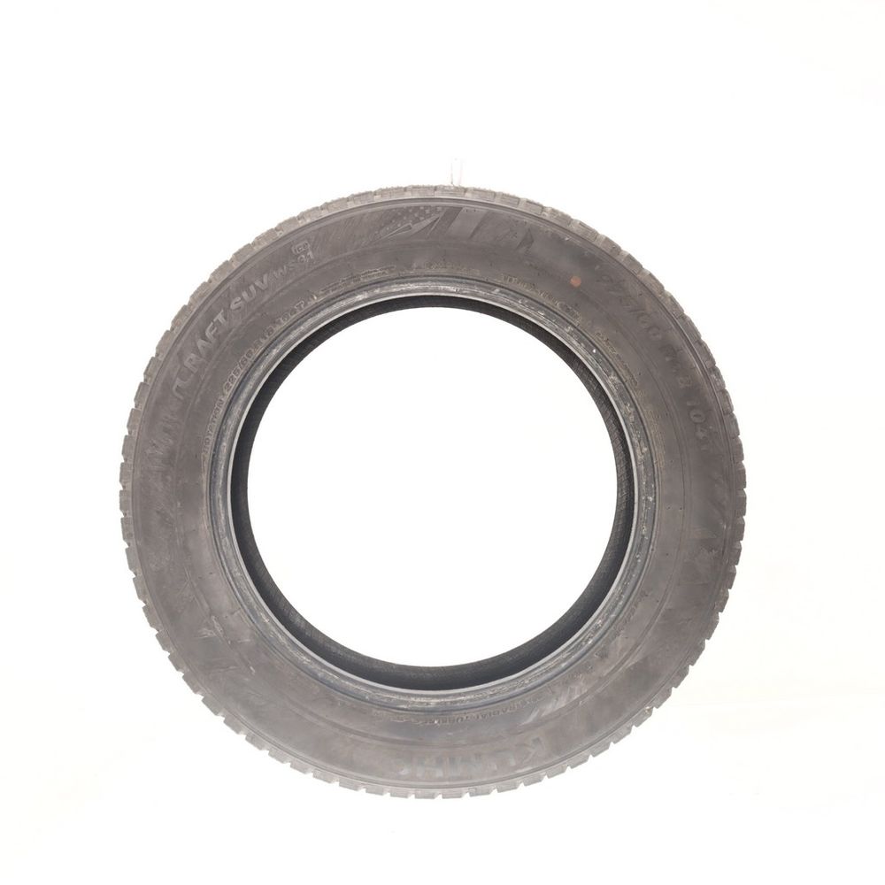 Used 225/60R18 Kumho WinterCraft SUV Ice WS31 Studdable 104T - 10/32 - Image 3