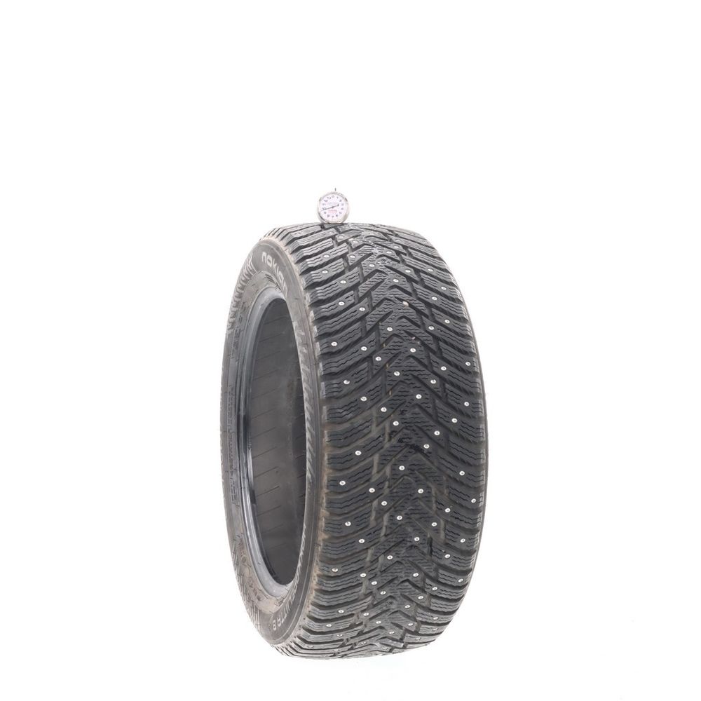 Set of (2) Used 235/50R17 Nokian Hakkapeliitta 8 Studded 100T - 9.5/32 - Image 1