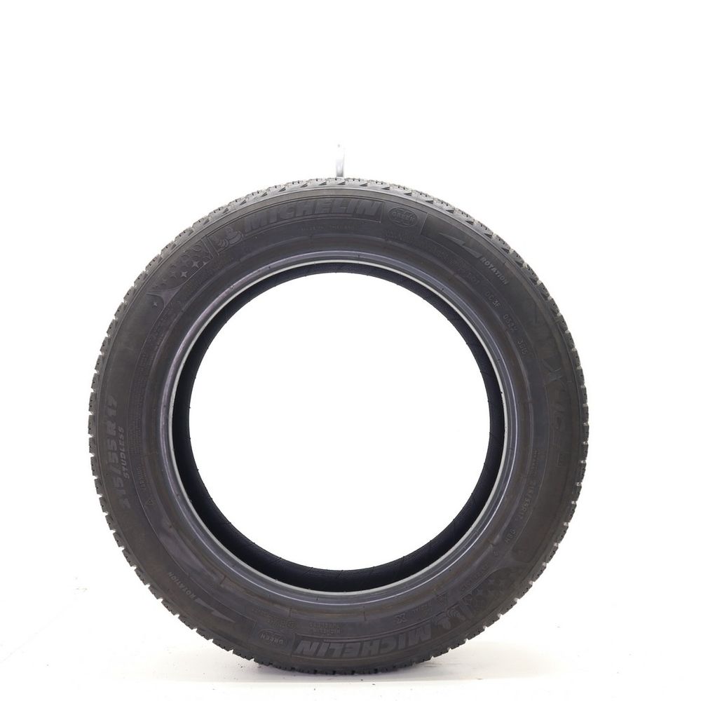 Set of (2) Used 215/55R17 Michelin X-Ice Xi3 98H - 7.5/32 - Image 3