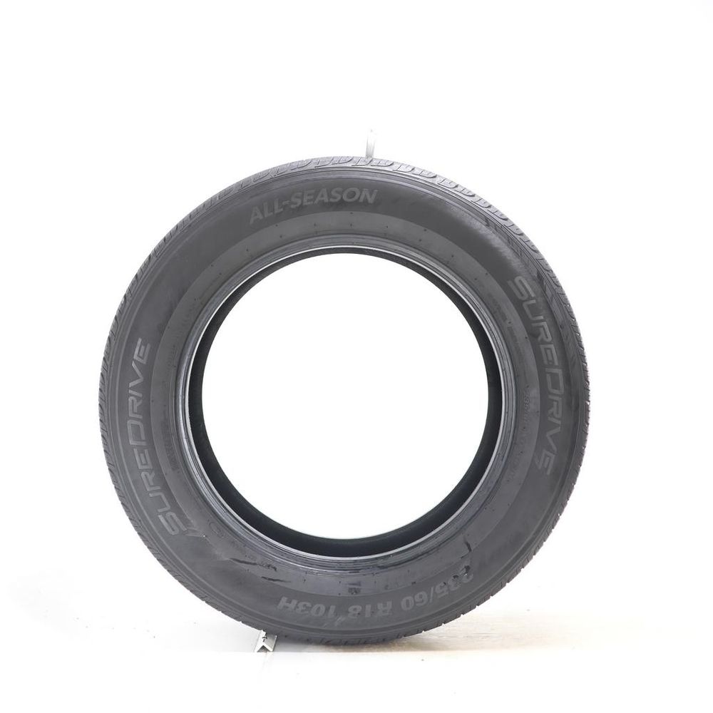 Set of (4) Used 235/60R18 SureDrive All-season 103H - 6.5-7/32 - Image 3