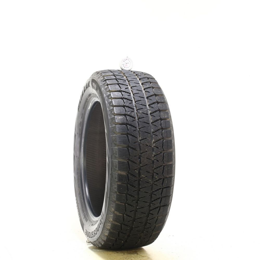 Set of (2) Used 225/55R17 Bridgestone Blizzak WS80 97H - 10-10.5/32 - Image 1