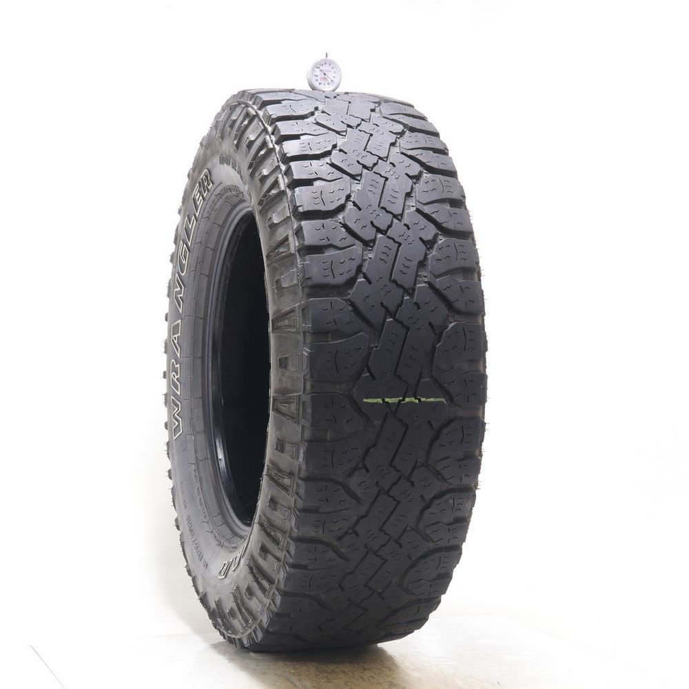 Set of (2) Used LT 275/70R18 Goodyear Wrangler Duratrac 125/122R E - 5-6.5/32 - Image 1
