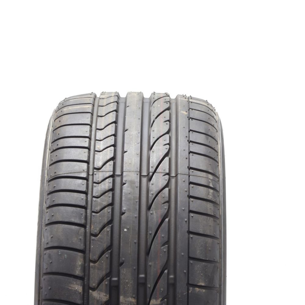 Set of (2) Driven Once 245/45R18 Bridgestone Potenza RE050A RFT 96W - 10/32 - Image 2