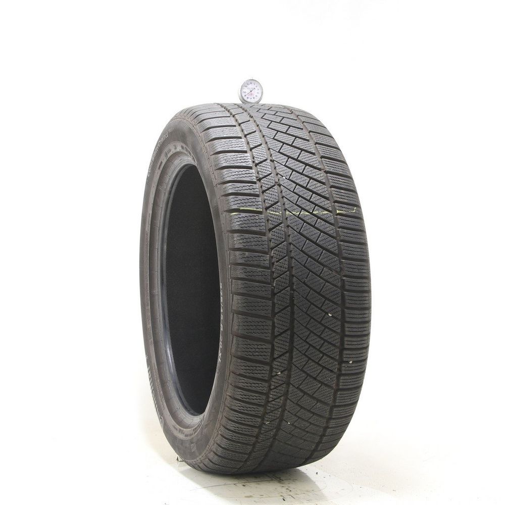 Set of (2) Used 275/45R20 Continental ContiWinterContact TS830P NO 110V - 8.5-9/32 - Image 4