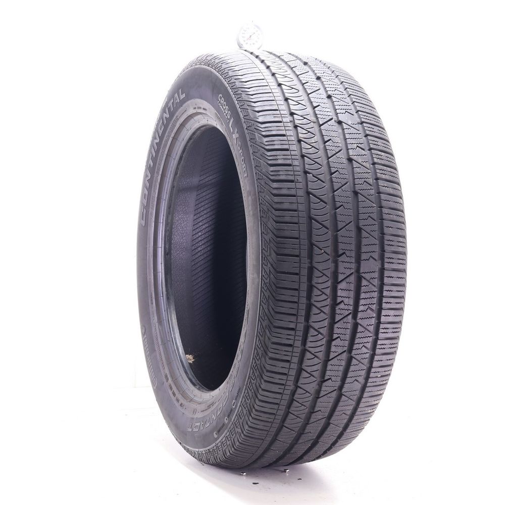 Set of (2) Used 255/55R19 Continental CrossContact LX Sport AO 111H - 8.5-10/32 - Image 1