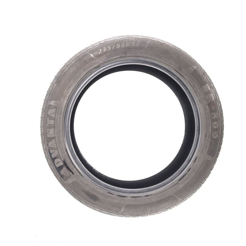 Set of (2) Used 225/55R19 Advanta ER-800 99V - 6-7.5/32 - Image 3