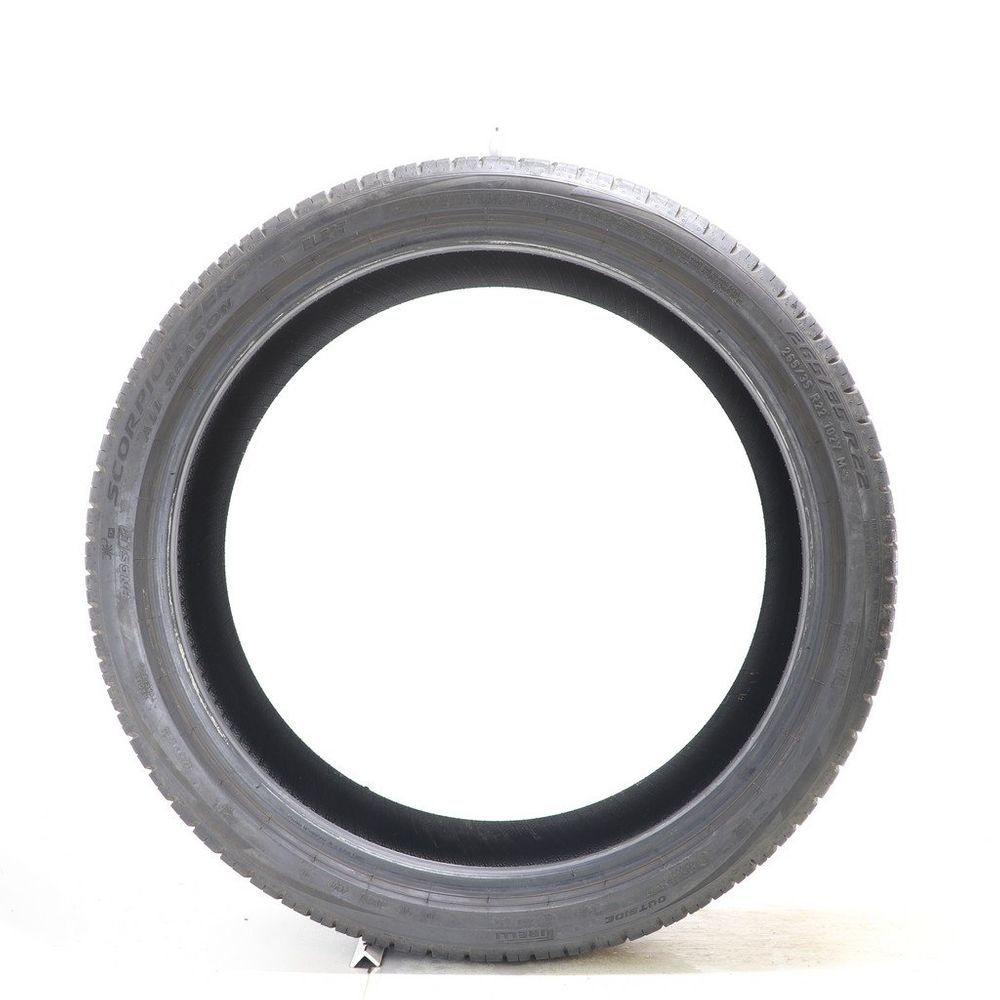 Set of (2) Used 265/35R22 Pirelli Scorpion Zero TO Elect PNCS 102Y - 7-8/32 - Image 3