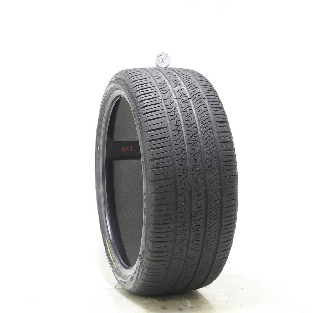 Set of (2) Used 265/35R22 Pirelli Scorpion Zero TO Elect PNCS 102Y - 7-8/32 - Image 4