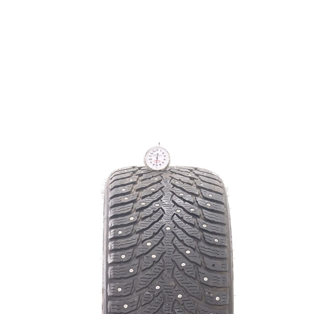 Set of (2) Used 225/45R17 Nokian Hakkapeliitta 9 Studded 94T - 7-8.5/32 - Image 2