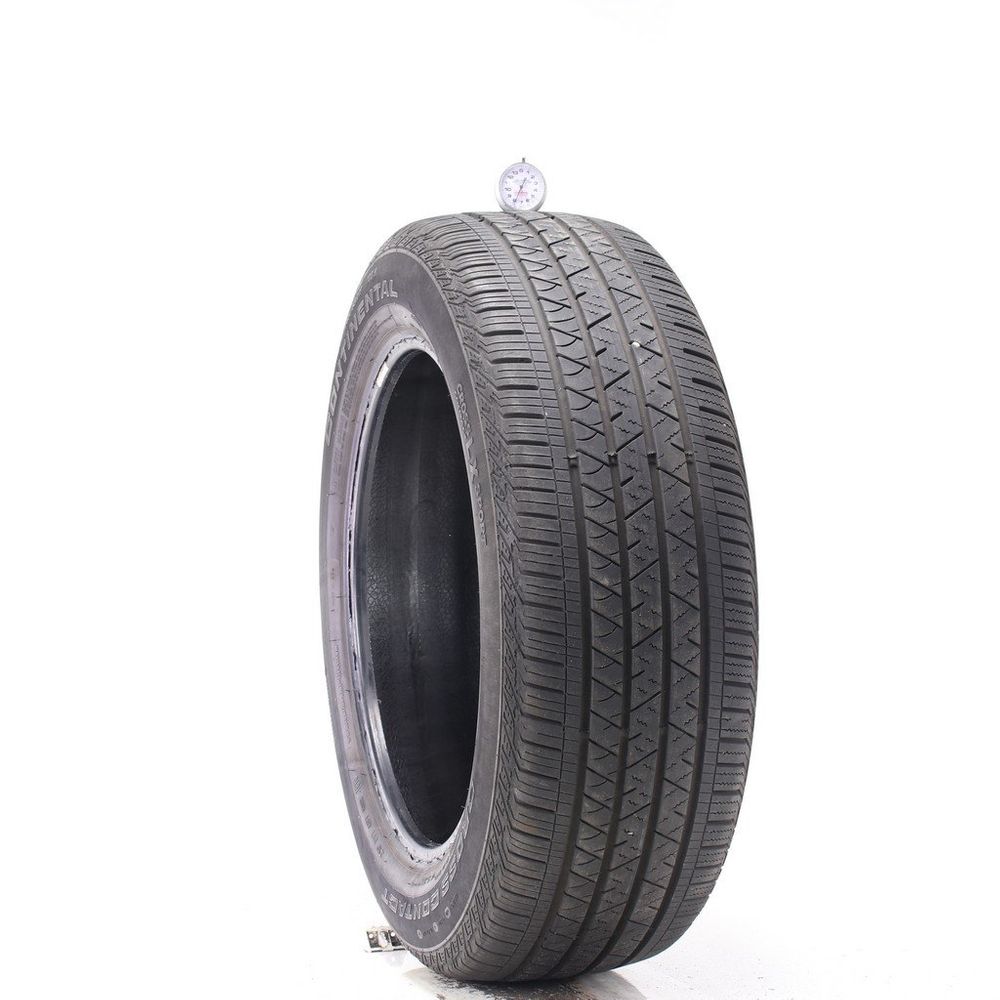 Set of (2) Used 245/55R19 Continental CrossContact LX Sport 103H - 7.5-9/32 - Image 1