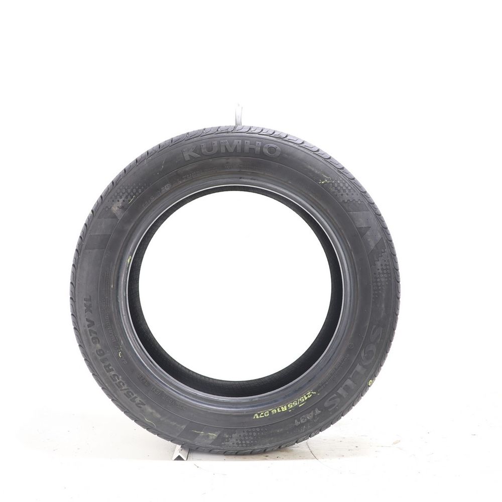 Used 215/55R16 Kumho Solus TA31 97V - 7.5/32 - Image 3