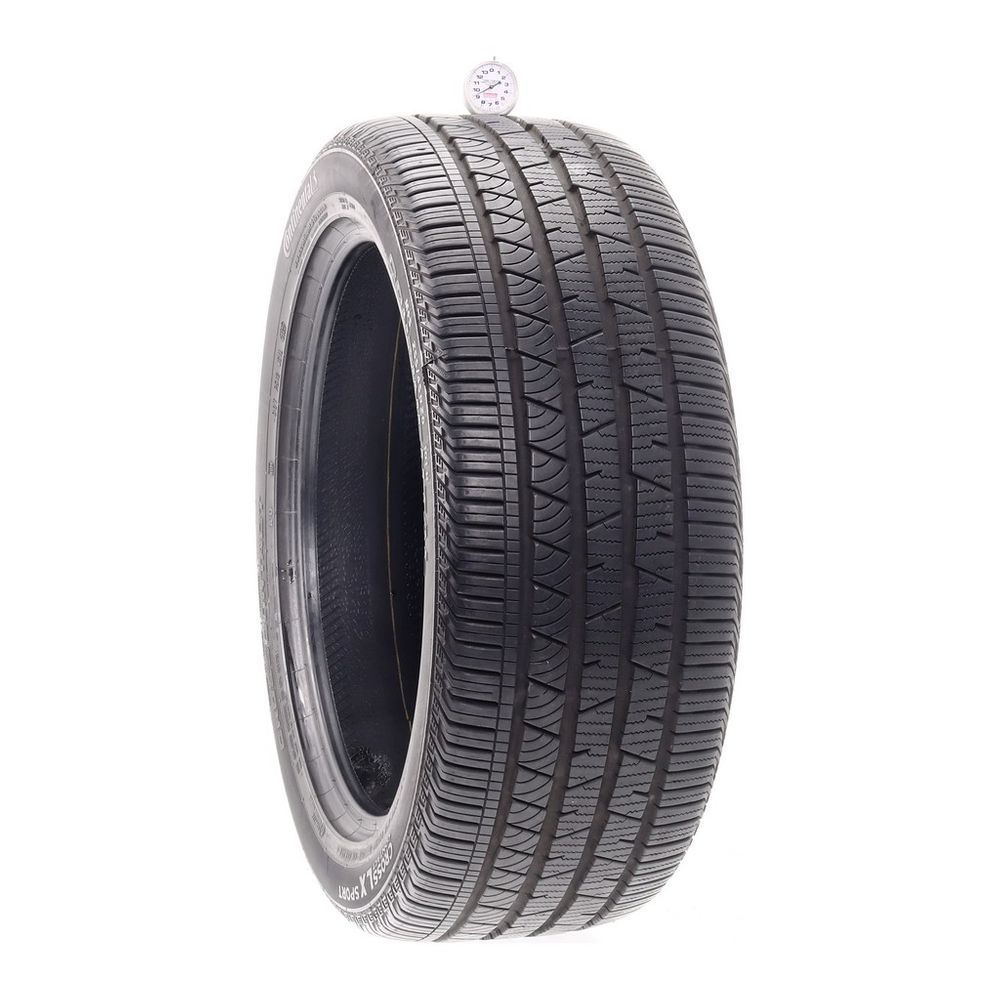 Set of (2) Used 255/45R20 Continental CrossContact LX Sport AO 101H - 9/32 - Image 1