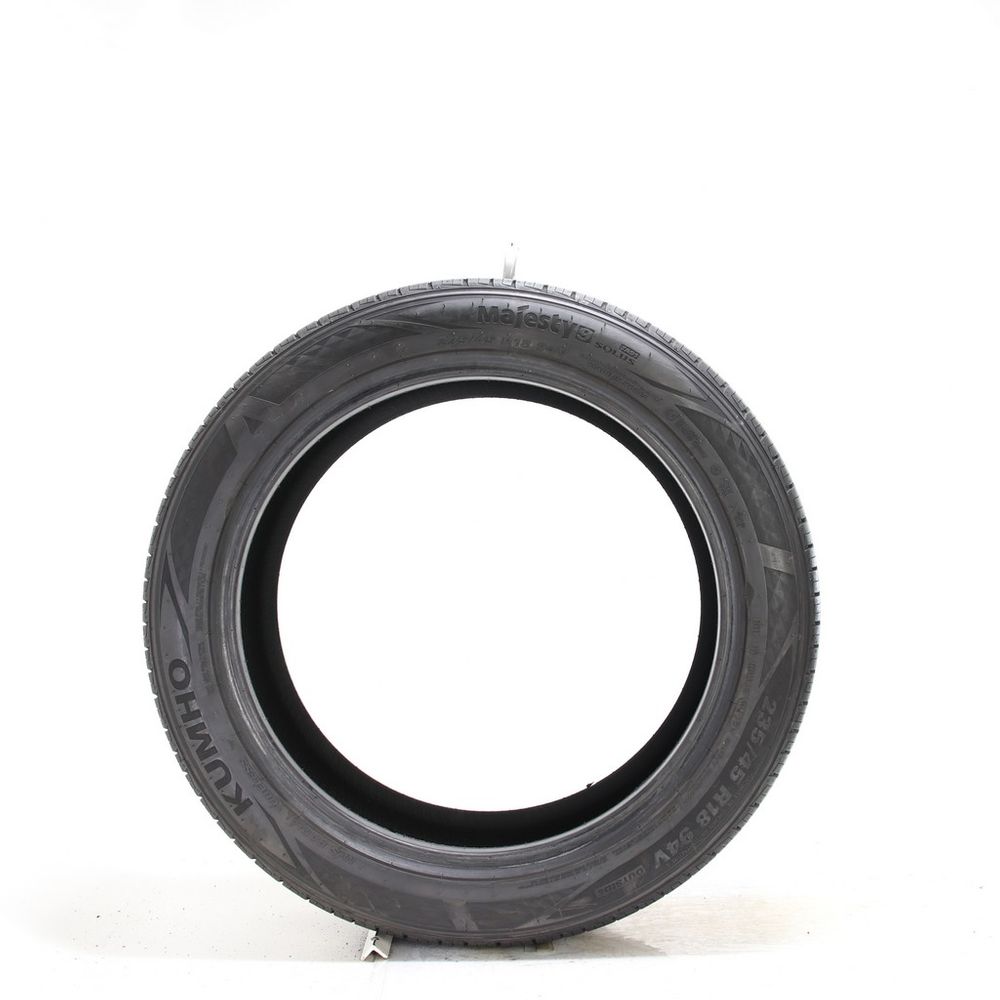 Set of (4) Used 235/45R18 Kumho Majesty 9 Solus TA91 94V - 7-8.5/32 - Image 6