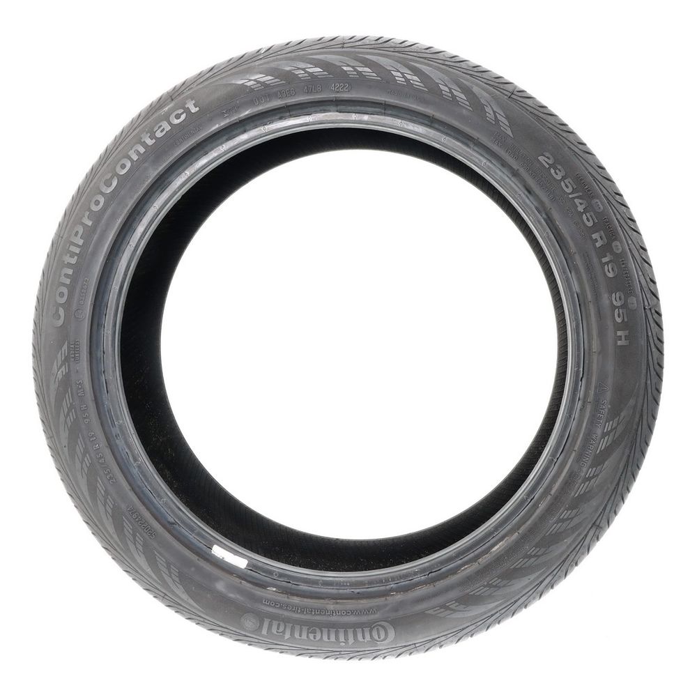 Set of (2) Used P 235/45R19 Continental ContiProContact 95H - 7.5-8.5/32 - Image 6
