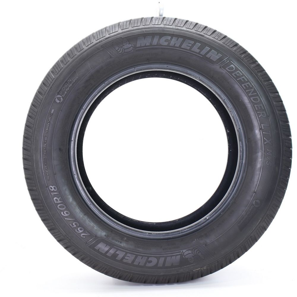 Set of (4) Used 265/60R18 Michelin Defender LTX M/S 110T - 7.5/32 - Image 3