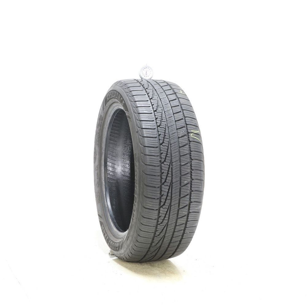Set of (2) Used 215/50R17 Goodyear Assurance WeatherReady 95V - 7/32 - Image 1